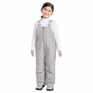 NWT Gerry Kids' Unisex Snow Pant with Bib Grey 4T